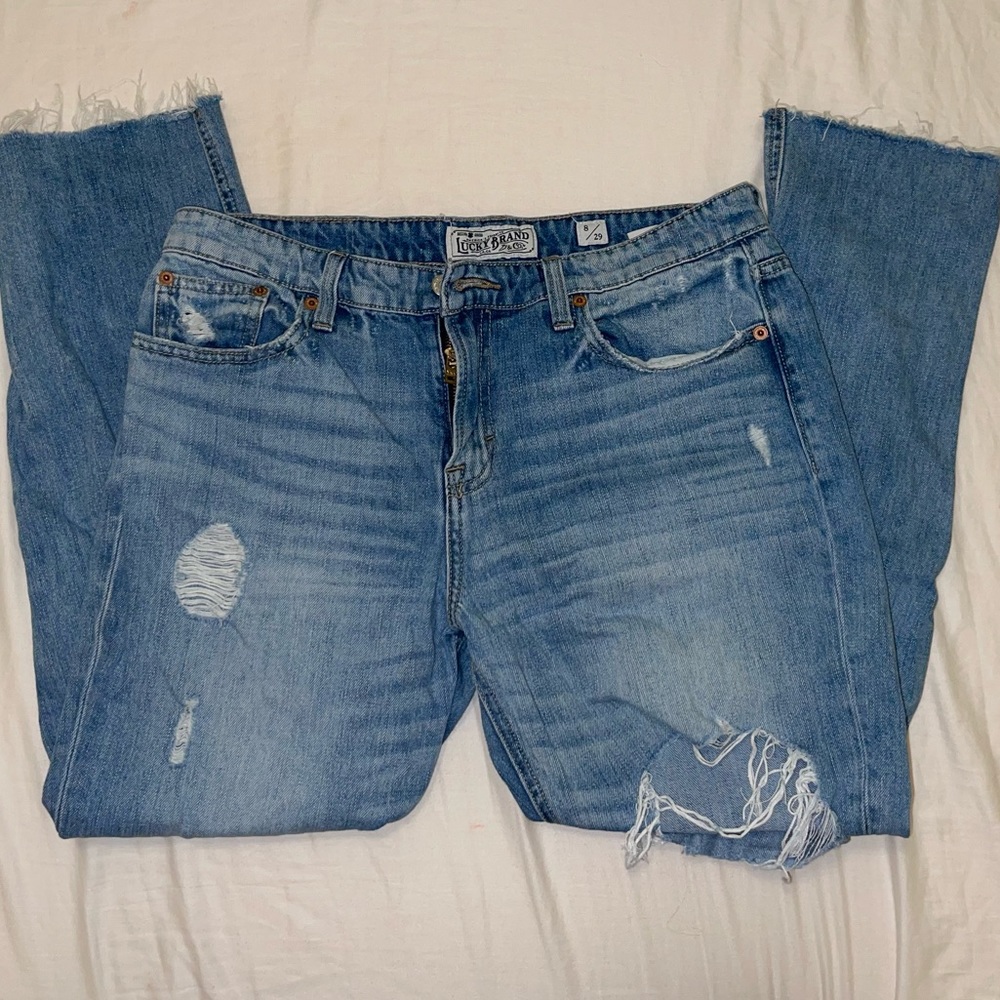 Lucky Brand Sienna Slim Boyfriend Jeans
